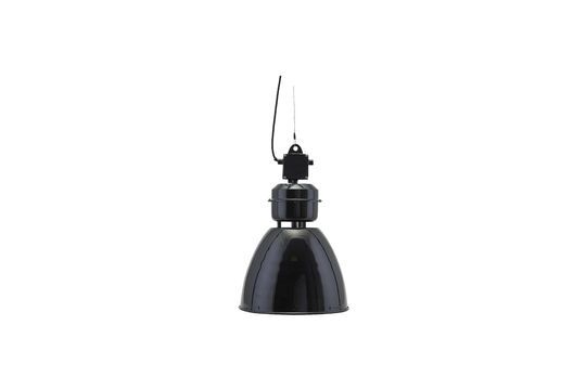 Petite suspension en aluminium noir Volumen Détouré