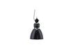 Miniature Petite suspension en aluminium noir Volumen 1