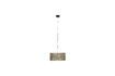 Miniature Petite suspension en bois de bambou beige Isla 4