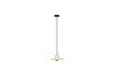 Miniature Petite suspension en rotin beige Balance 1