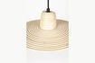 Miniature Petite suspension en rotin beige Balance 6