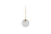 Miniature Petite suspension en verre transparent Atome 2