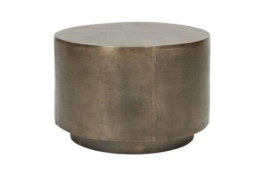 Petite table basse en aluminium doré Rota Détouré