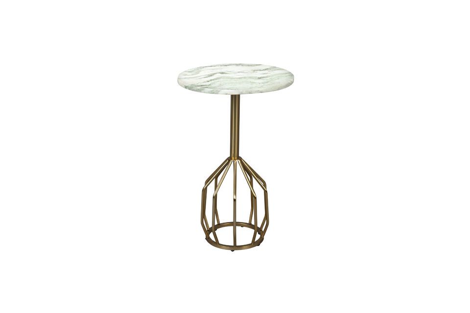 Petite table d'appoint en marbre doré Salerno DutchBone