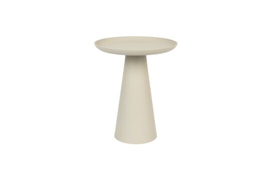 Petite table d'appoint en métal beige Ringar Détouré