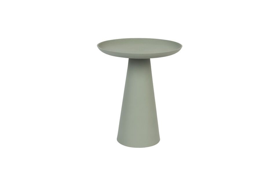 Petite table d'appoint en métal vert Ringar White Label