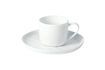 Miniature Petite tasse en porcelaine blanche Porcelino White 1