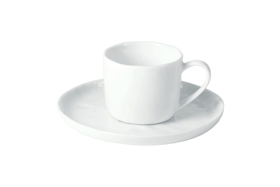 Petite tasse en porcelaine blanche Porcelino White Pomax