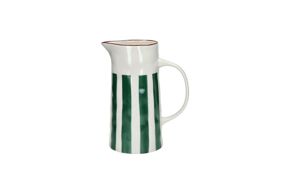 Pichet en porcelaine vert Mykonos Pomax