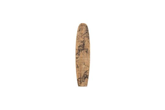 Planche de surf en bois beige Manguier Détouré