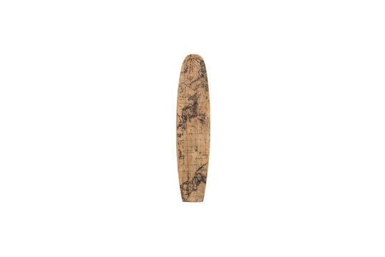 Planche de surf en bois beige Manguier