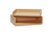 Miniature Plateau en bois clair Afour 2