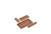 Miniature Plateau en bois d'acacia cognac Planki 7