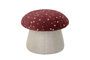 Miniature Pouf en tissu rouge Lue Détouré