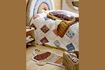 Miniature Quilt en coton OEKO-TEX marron Baille 4