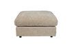 Miniature Repose-pied en tissu beige Sense 1