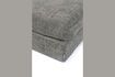 Miniature Repose-pied en tissu gris foncé Sense 5