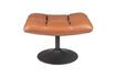 Miniature Repose-pieds marron vintage Bar 16