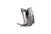 Miniature Seau à glace poisson en aluminium Argent 5