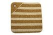 Miniature Serviette en coton OEKO-TEX marron Agnes 1