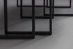 Miniature Set de 3 tables basses en bois noir Winston 6