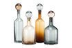 Miniature Set de 4 bouteilles en verre cognac Bubbles 1