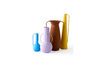 Miniature Set de 4 vases en fer recyclé multicolore h45cm Morning Roman 7