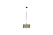 Miniature Suspension en bois de bambou beige Isla 4