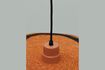 Miniature Suspension en fibre naturelle orange et rayure Uluwatu 3