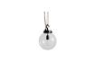 Miniature Suspension en laiton noir Globe 1