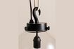 Miniature Suspension en laiton noir Globe 4