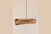 Miniature Suspension en rotin beige Savana 2