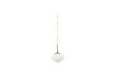 Miniature Suspension en verre blanc Opal 1