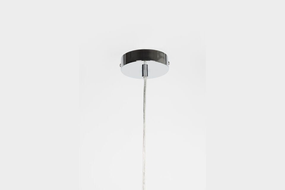 Suspension en verre gris Anshin - 9