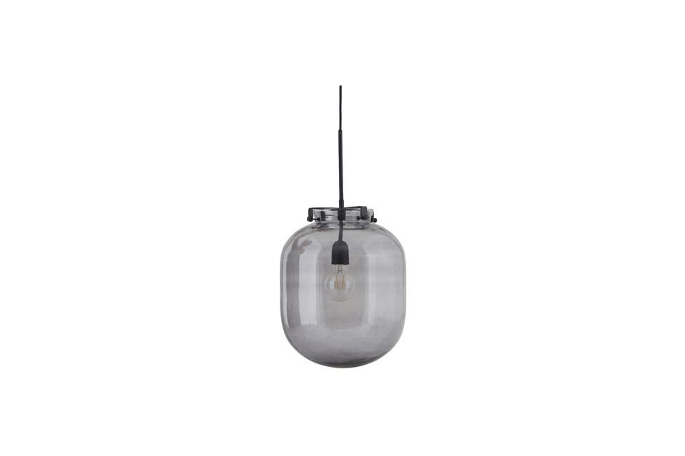 Suspension en verre gris Ball House Doctor