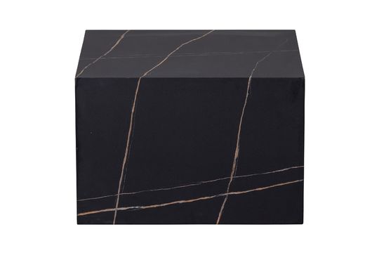 Table basse aspect marbre noir Benji