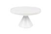 Miniature Table basse en aluminium blanc Floss 1