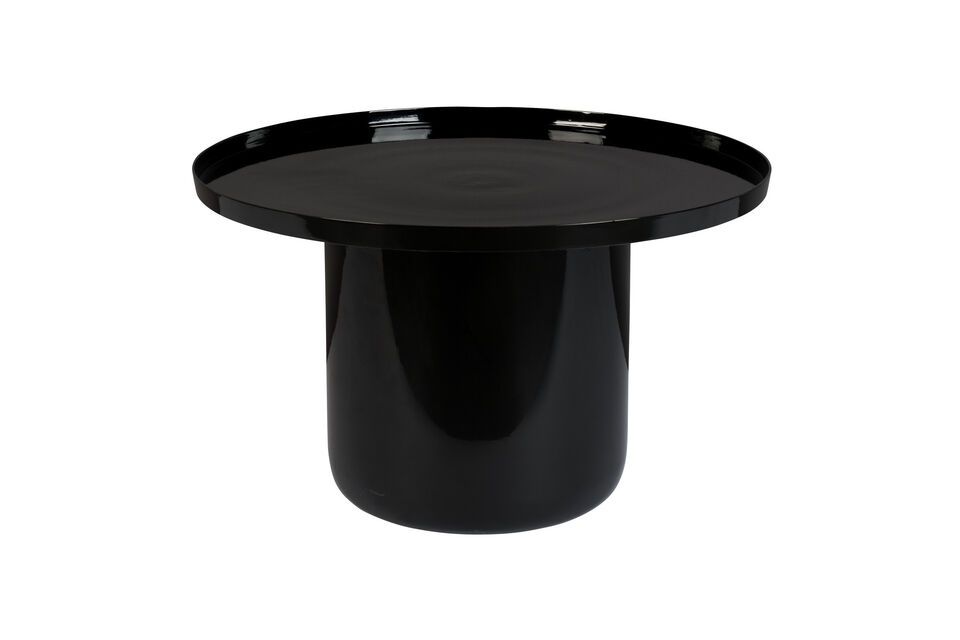 Table basse en aluminum noir Shiny Bomb Zuiver