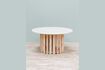 Miniature Table basse en bois clair Rivage 1