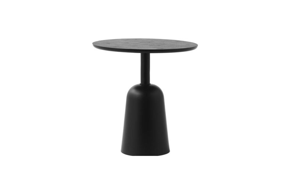Table basse en bois de frêne noir Turn - 6