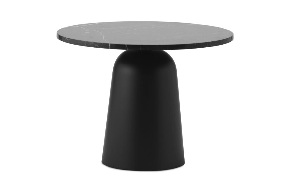 Table basse en bois de frêne noir Turn - 4