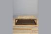 Miniature Table basse en bois foncé Briquetterie 1