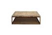 Miniature Table basse en bois foncé Briquetterie 2