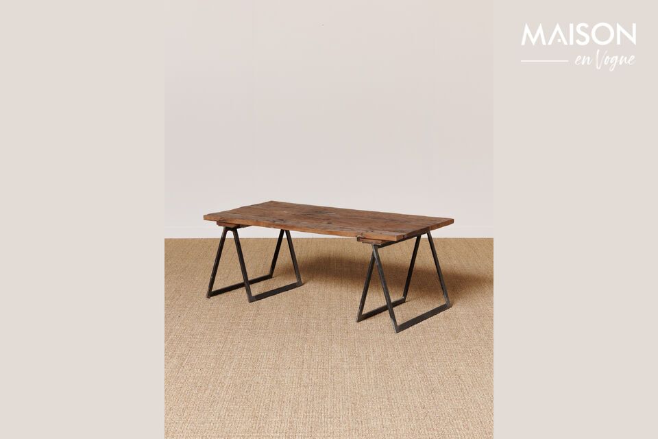 Table basse en bois foncé Sutton Chehoma