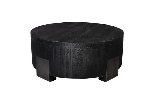 Table basse en bois noir Coals