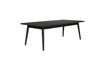 Miniature Table basse en bois noir Fabio 1