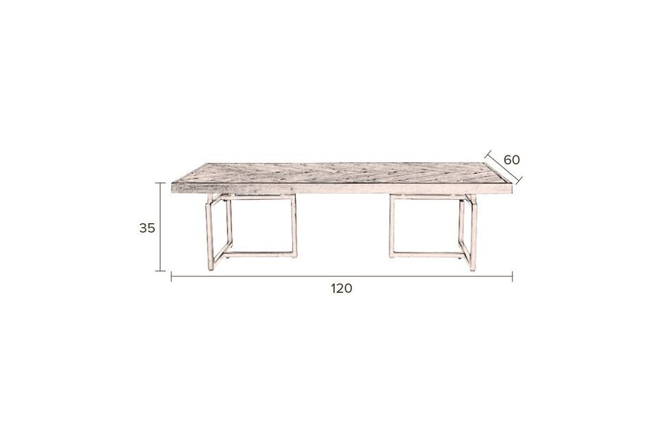 Table basse en chêne Class - 11