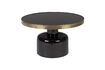 Miniature Table basse en fer noir Glam 1