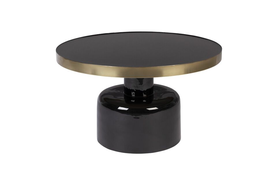 Table basse en fer noir Glam Zuiver