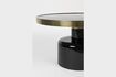 Miniature Table basse en fer noir Glam 11